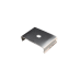 Монтажна планка за алуминиев профил за външен монтаж P49NU ACA LIGHTING MC49N METAL MOUNTING CLIP FOR P49NU NIC PROFILE