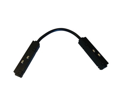 Електропроводима Г-връзка за магнитна шина ACA LIGHTING MCCB Magnetic corner electrical connector Black