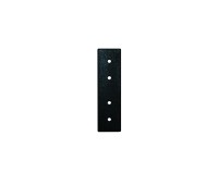 ACA LIGHTING MCSRB Magnetic surface - recessed mounting plank Black