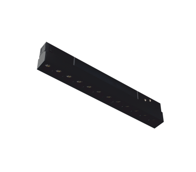 LED осветително тяло за магнитна шина ACA LIGHTING MEYE1230B MEYE 12W OSRAM LED 3000K 48V DC Magnetic track linear body Black