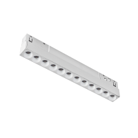 LED осветително тяло за магнитна шина ACA LIGHTING MEYE1230W MEYE 12W OSRAM LED 3000K 48V DC Magnetic track linear body White