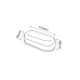 ACA LIGHTING MINA1240 12W 4000K IP66 MINA
