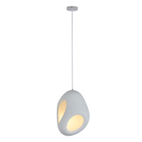 Пендел ACA Lighting MP251030 FALIRIS PENDANT LAMP IRON+ POLYSTYRENE WHITE 1 x E27 Пендел ACA Lighting MP251030 FALIRIS PENDANT LAMP IRON+ POLYSTYRENE WHITE 1 x E27