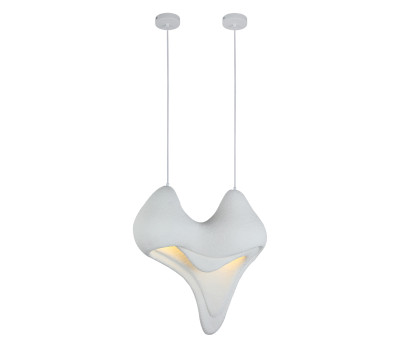 Пендел ACA Lighting MP251034 ICEBERG PENDANT LAMP IRON+ POLYSTYRENE WHITE 2 x E27 60W 