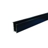 ACA LIGHTING MR1MB Magnetic recessed track 1m Black