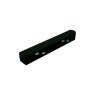 Електропроводима права връзка за магнитна шина ACA LIGHTING MSCB Magnetic straight electrical connector Black