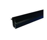 ACA LIGHTING MT1MB Magnetic Trimless recessed track 1m Black