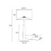 ACA LIGHTING MT21858 CLIFF