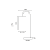 ACA LIGHTING MT240718 ZORAN