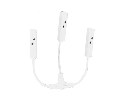 ACA LIGHTING MTCW Magnetic T-electrical connector White