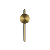 ACA LIGHTING MW2505831BR JO SATIN BRASS 5W 2700K ACA LIGHTING MW2505831BR JO SATIN BRASS 5W 2700K