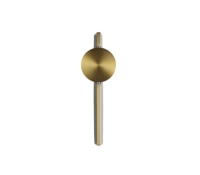 ACA LIGHTING MW2505831BR JO SATIN BRASS 5W 2700K ACA LIGHTING MW2505831BR JO SATIN BRASS 5W 2700K