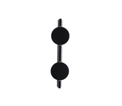 ACA LIGHTING MW2505832BL JO BLACK 2 x 5W 2700K ACA LIGHTING MW2505832BL JO BLACK 2 x 5W 2700K