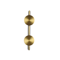 ACA LIGHTING MW2505832BR JO SATIN BRASS 2 x 5W 2700K ACA LIGHTING MW2505832BR JO SATIN BRASS 2 x 5W 2700K