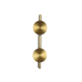 ACA LIGHTING MW2505832BR JO SATIN BRASS 2 x 5W 2700K ACA LIGHTING MW2505832BR JO SATIN BRASS 2 x 5W 2700K