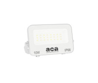 LED фасаден прожектор ACA LIGHTING N10CCTW 10W 3000K - 4000K - 6500K IP66 WHITE FLOODLIGHT