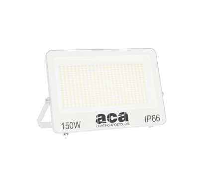 ACA LIGHTING N150CCTW 150W 3000K - 4000K - 6500K IP66 WHITE FLOODLIGHT