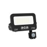 LED фасаден прожектор с датчик за движение ACA LIGHTING N20CCTS 20W 3000K - 4000K - 6500K IP66 PIR SENSOR FLOODLIGHT