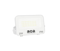 LED фасаден прожектор ACA LIGHTING N20CCTW 20W 3000K - 4000K - 6500K IP66 WHITE FLOODLIGHT