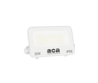 LED фасаден прожектор ACA LIGHTING N30CCTW 30W 3000K - 4000K - 6500K IP66 WHITE FLOODLIGHT