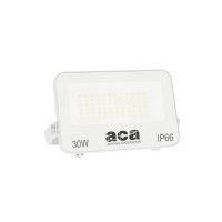 ACA LIGHTING N30CCTW 30W 3000K - 4000K - 6500K IP66 WHITE FLOODLIGHT