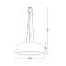 Пендел ACA LIGHTING OD5390MB SALON