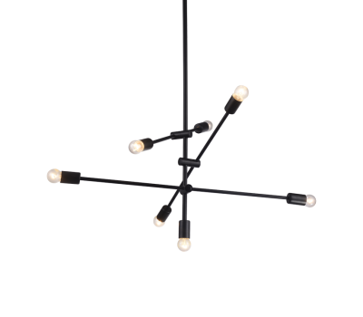 Пендел ACA LIGHTING OD680107BK LUTHER