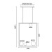 ACA LIGHTING OD91494PB QUADRO