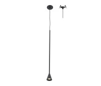 ACA LIGHTING OKN5012PBK ESTHETIC BLACK 5W 3000K ACA LIGHTING OKN5012PBK ESTHETIC BLACK 5W 3000K