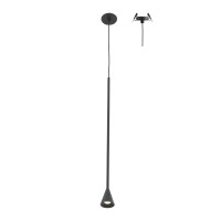 ACA LIGHTING OKN5012PBK ESTHETIC BLACK 5W 3000K ACA LIGHTING OKN5012PBK ESTHETIC BLACK 5W 3000K
