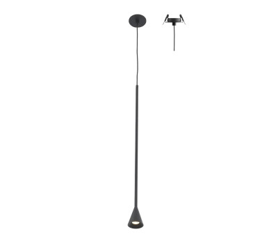 ACA LIGHTING OKN5012PBK ESTHETIC BLACK 5W 3000K ACA LIGHTING OKN5012PBK ESTHETIC BLACK 5W 3000K