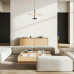 ACA LIGHTING OKN5013PBK MAISON BLACK 9W 3000K