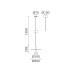 ACA LIGHTING OKN5013PBK MAISON BLACK 9W 3000K