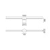 ACA LIGHTING OKN9600AW9BK LEAF BLACK 15W 3000K