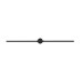 ACA LIGHTING OKN9600AW9BK LEAF BLACK 15W 3000K