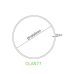ACA LIGHTING OLAN77301C OLAN BLACK LED PENDANT LAMP 77W LED 3000K