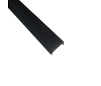 Пластмасов разсейвател за алуминиев профил за LED лента P108 и P109 ACA LIGHTING P108109DIFBM MINI BLACK COLOUR DIFFUSER 2000mm
