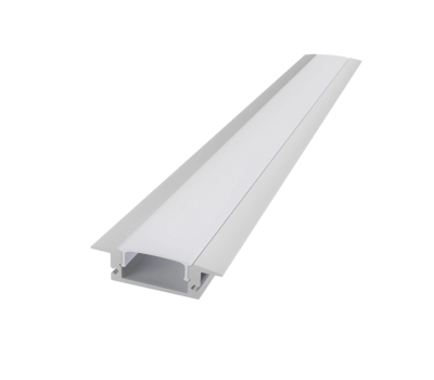 Алуминиев профил за вграждане за LED лента ACA LIGHTING P108UW MINI WHITE COLOUR RECESSED PROFILE WITH OPAL DIFFUSER 2000mm Алуминиев профил за вграждане за LED лента ACA LIGHTING P108UW MINI WHITE COLOUR RECESSED PROFILE WITH OPAL DIFFUSER 2000mm