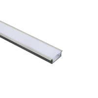 ACA LIGHTING P119U NORM RECESSED PROFILE WITH OPAL DIFFUSER 2000mm