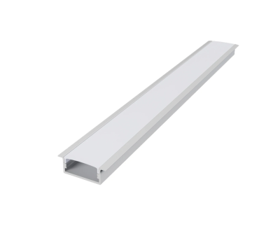 Алуминиев профил за вграждане за LED лента ACA LIGHTING P119UW NORM WHITE RECESSED PROFILE WITH OPAL DIFFUSER 2000mm Алуминиев профил за вграждане за LED лента ACA LIGHTING P119UW NORM WHITE RECESSED PROFILE WITH OPAL DIFFUSER 2000mm