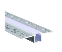 Алуминиев профил за вграждане за LED лента ACA LIGHTING P135U LING TRIMLESS PROFILE WITH OPAL DIFFUSER 2000mm