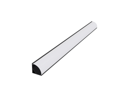 Алуминиев ъглов профил за външен монтаж за LED лента ACA LIGHTING P161U100MB CORN BLACK COLOUR SURFACE MOUNTING PROFILE WITH OPAL DIFFUSER 2000mm Алуминиев ъглов профил за външен монтаж за LED лента ACA LIGHTING P161U100MB CORN BLACK COLOUR SURFACE MOUNTING PROFILE WITH OPAL DIFFUSER 2000mm
