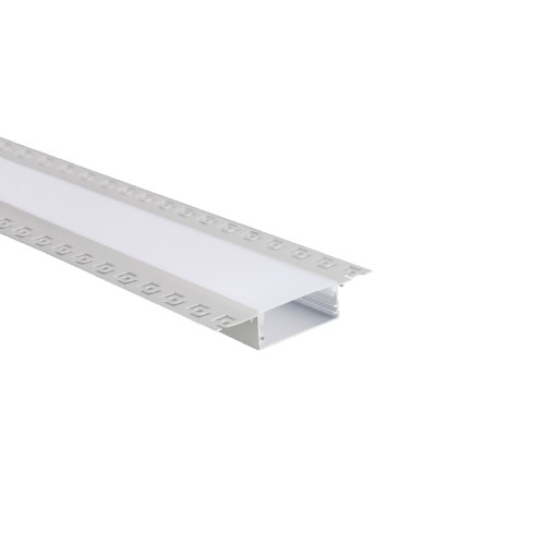 Алуминиев профил за вграждане за LED лента ACA LIGHTING P234U TEXA TRIMLESS PROFILE WITH OPAL DIFFUSER 2000mm