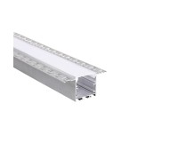 Алуминиев профил за вграждане за LED лента ACA LIGHTING P235U WINT TRIMLESS PROFILE WITH OPAL DIFFUSER 2000mm