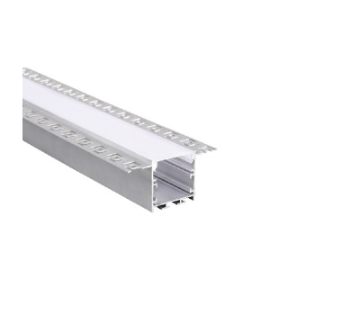 Алуминиев профил за вграждане за LED лента ACA LIGHTING P235U WINT TRIMLESS PROFILE WITH OPAL DIFFUSER 2000mm