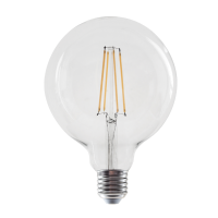 Aca Lighting PALA1258WW E27 G125 8W 2700K FILAMENT