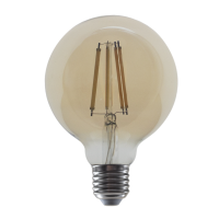 Aca Lighting PALA9510WWDIMAM E27 G95 10W 2700K FILAMENT DIMMABLE AMBER