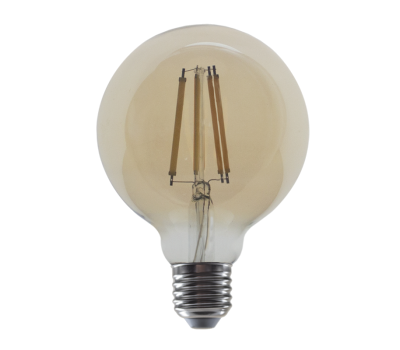Aca Lighting PALA9510WWDIMAM E27 G95 10W 2700K FILAMENT DIMMABLE AMBER
