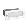 LED луна за вграждане в стена ACA LIGHTING PAS260NMP SATIN NICKEL