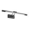 LED аплик за баня ACA LIGHTING PN10LEDW50BK RIO